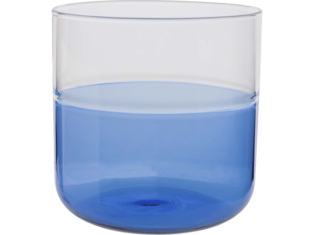 tranquillo Trinkglas "RAINBOW" 0,4 l, blau