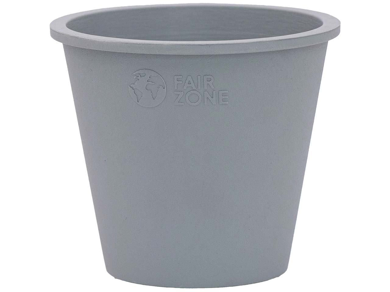 Fair Zone Pflanztopf "Rubipot" medium, grey