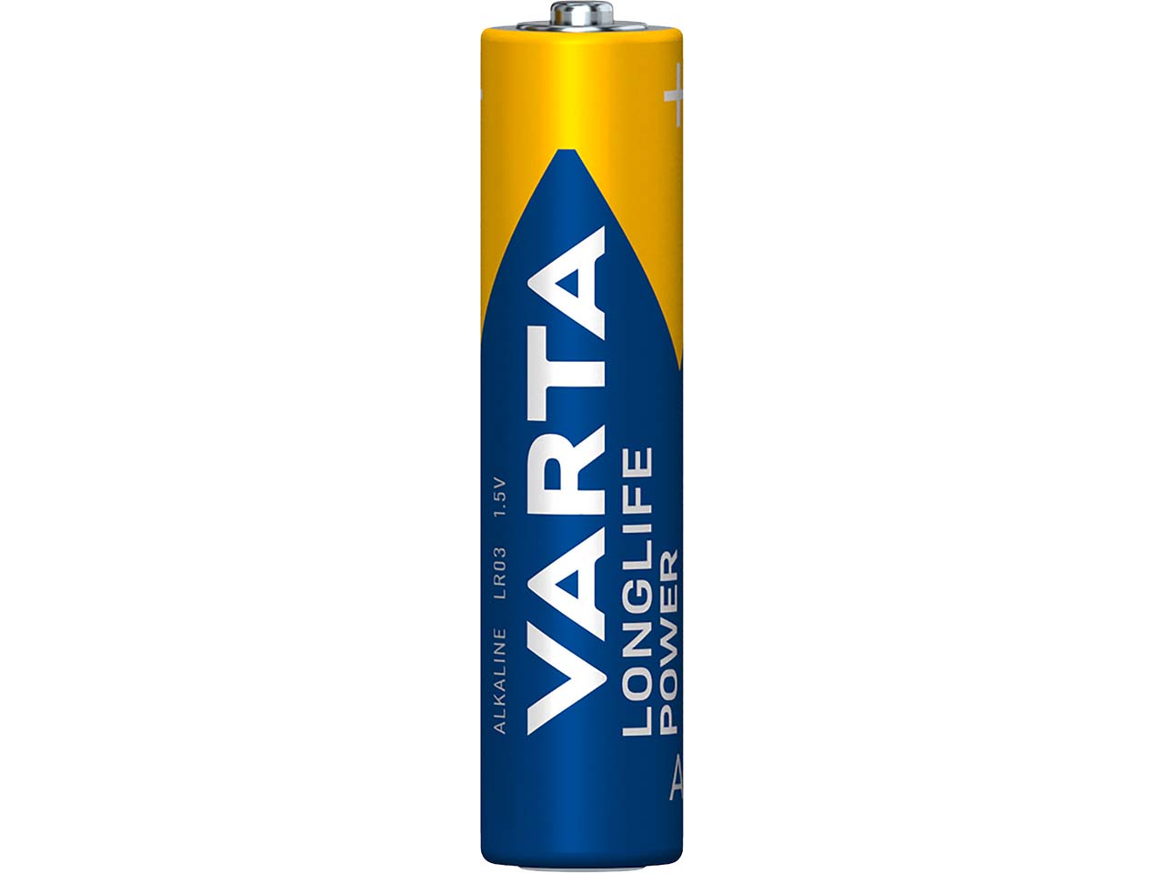 Varta Alkaline-Batterien "Longlife Power" Micro AAA, LR03, 1,5V, 40 Stk.
