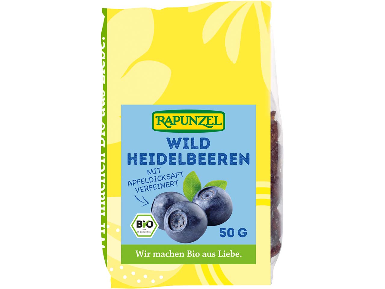RAPUNZEL Bio-Wildheidelbeeren, getrocknet, 50 g