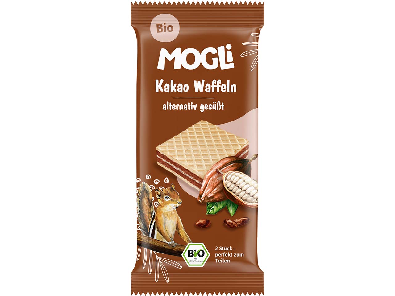 MOGLi Bio-Kakaowaffel, 15 g