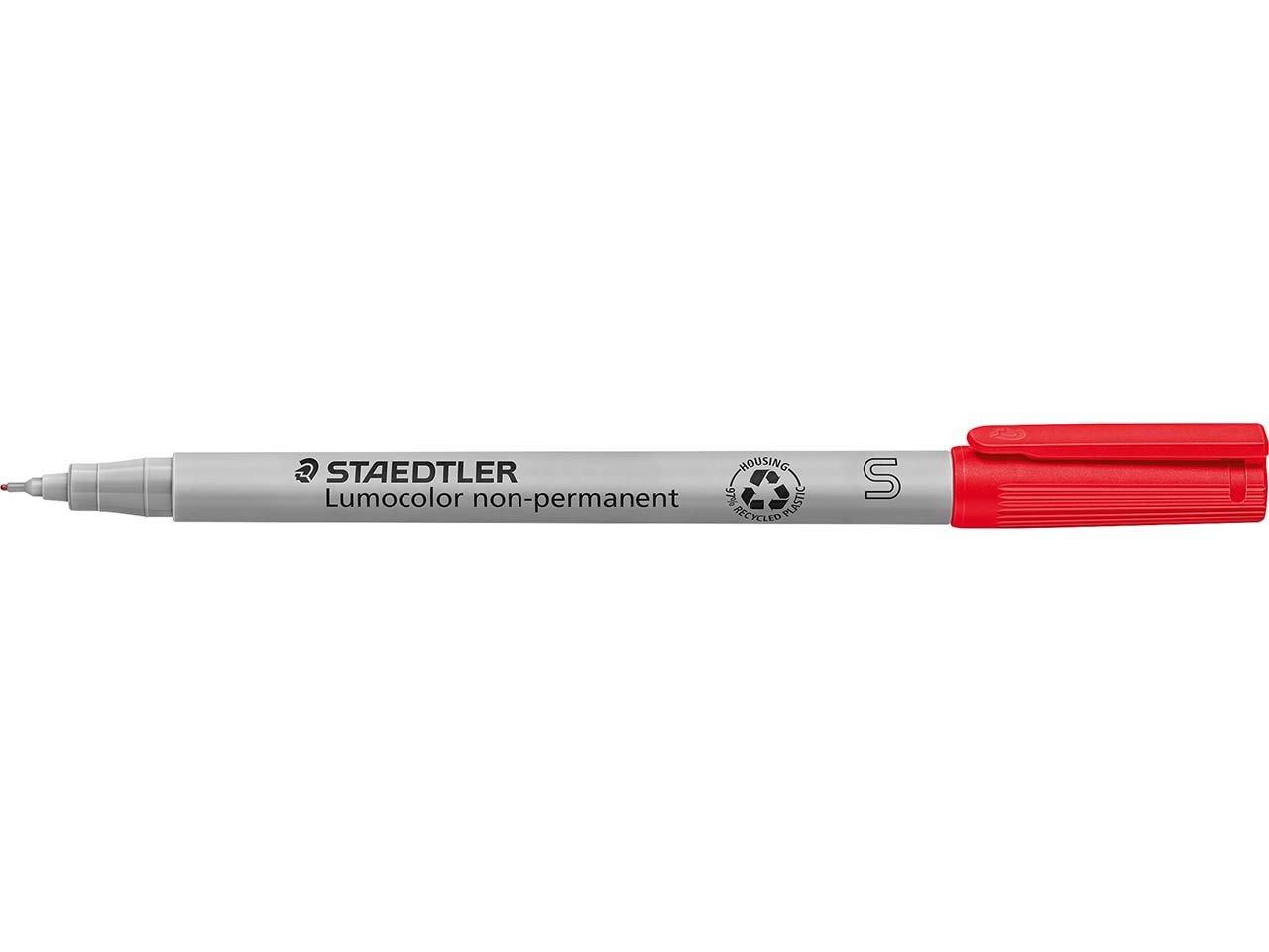 STAEDTLER Universalstift 'Lumocolor 311' super fein rot wasserlöslich