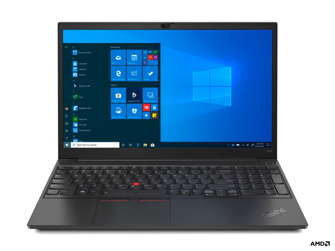 LENOVO Laptop THINKPAD E15 (3RD GEN) mit 1TB SSD, 24GB, refurb., 2. Wahl, black