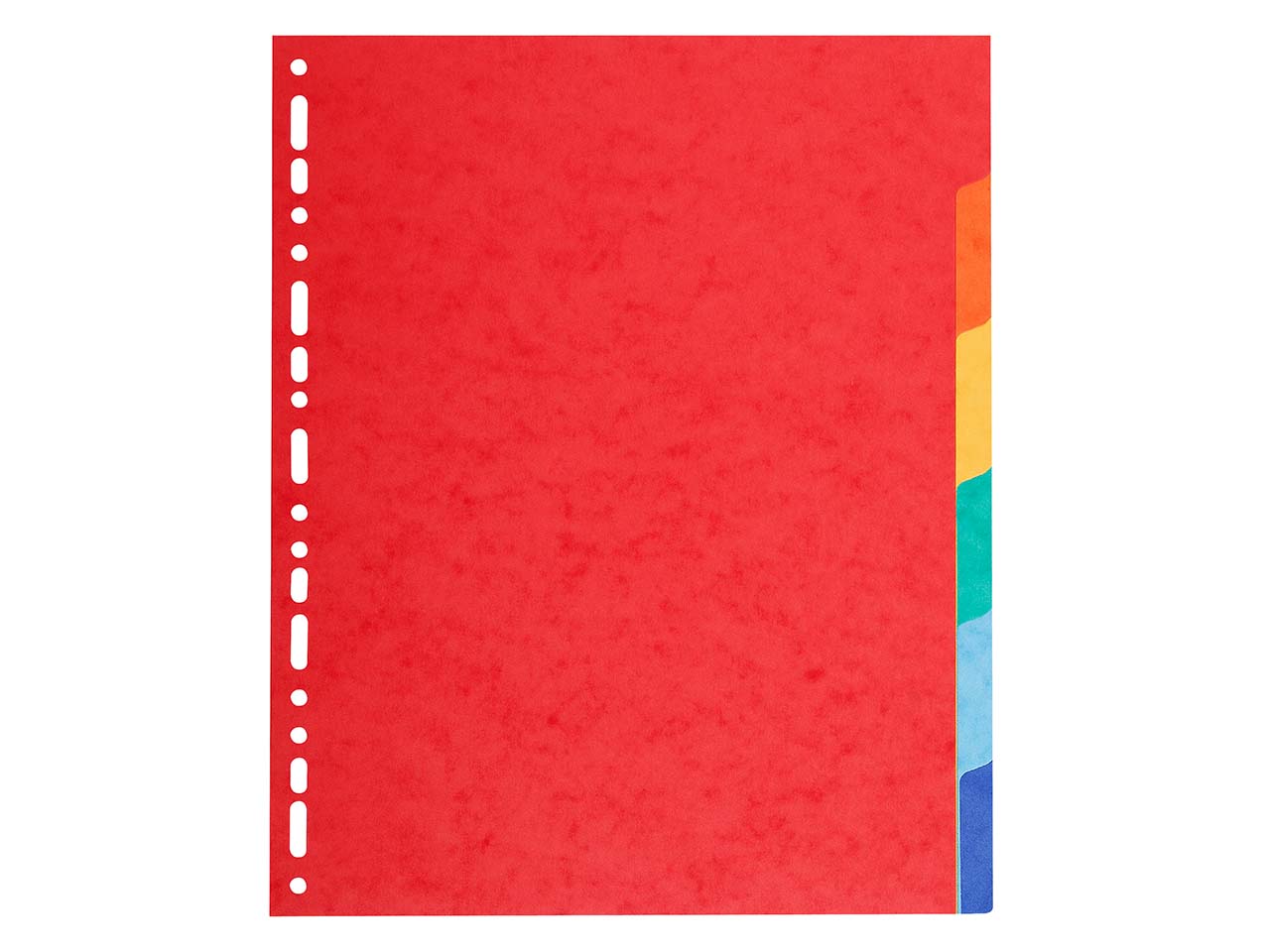 Exacompta Register blanco, aus Recyclingkarton, 6-teilig, DIN A4+