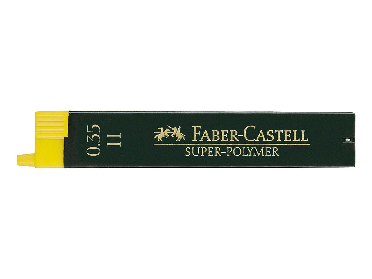 12 Faber-Castell Ersatzmine für Druckbleistifte "Super-Polymer" 0,35 mm H