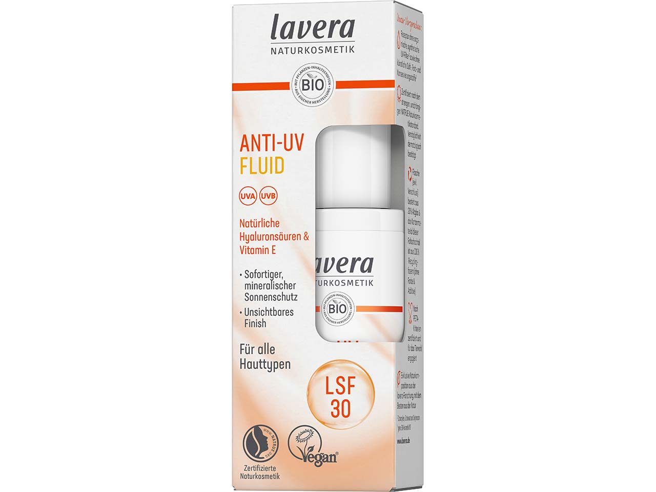 lavera Bio-Anti-UV-Fluid mit LSF 15, 30 ml