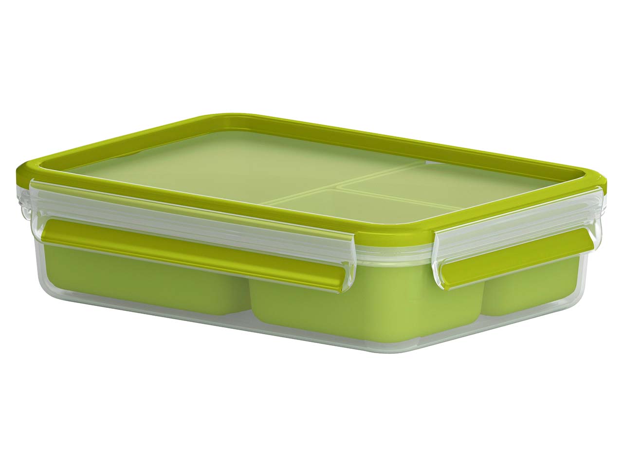 EMSA Snackbox "Clip & Go" mit 3 Einsätzen