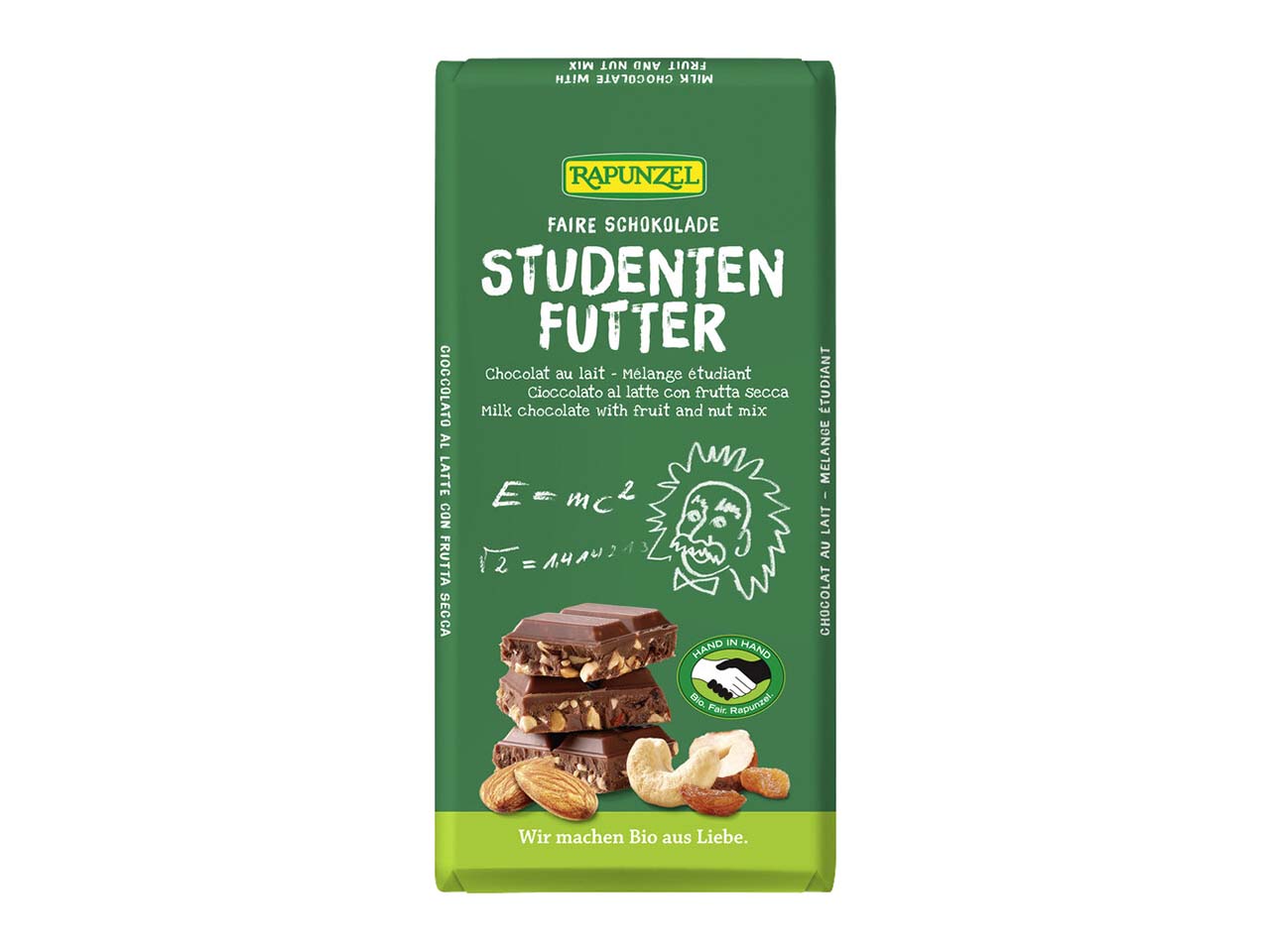 RAPUNZEL Bio-Schokolade "Studentenfutter", 100 g