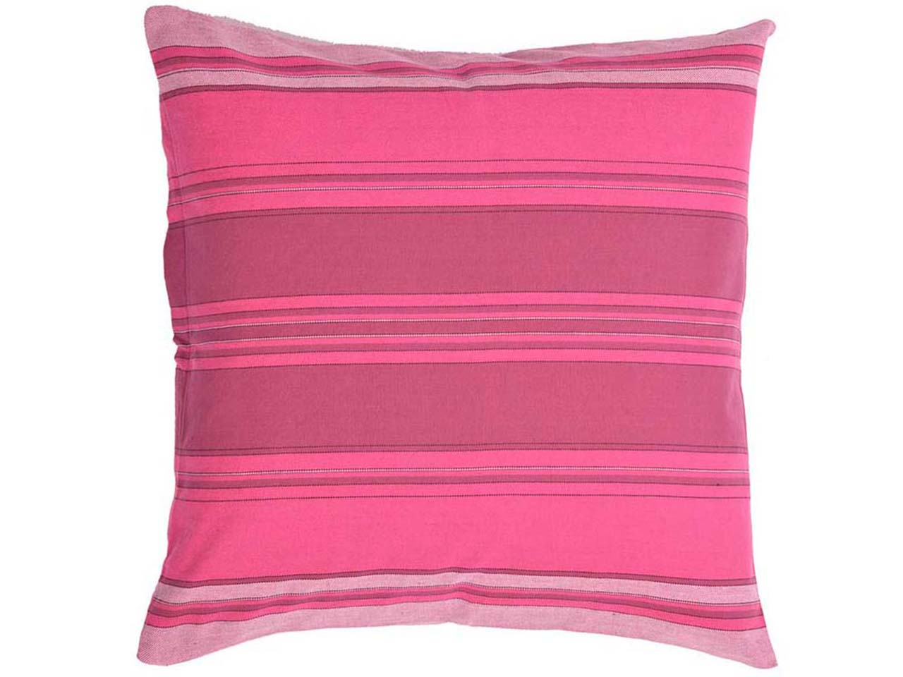 HängemattenGlück Kissenbezug 60 x 60 cm, plum gestreift