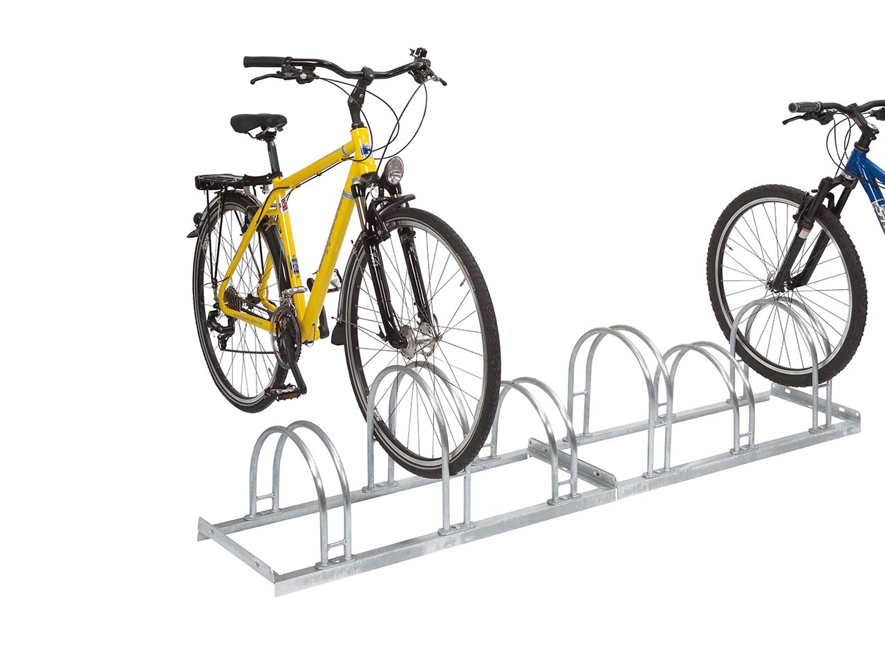 Fahrradständer "'Bogenparker 5000" verzinkt, 2 Einstellplätze (einseitig)