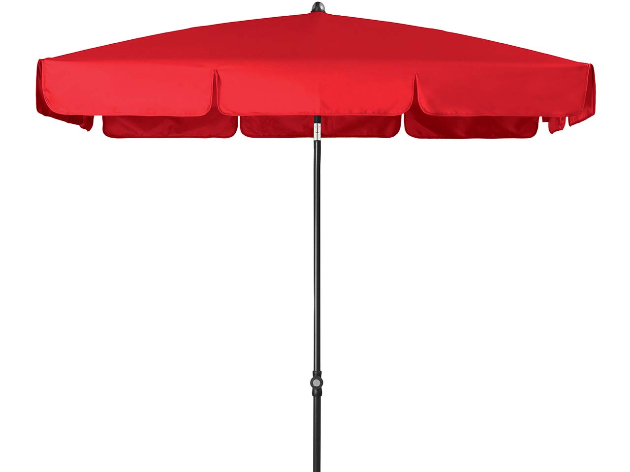 doppler Sonnenschirm "SUNLINE NEO WATERPROOF" 225 x 120 cm, mit Tasche, rot