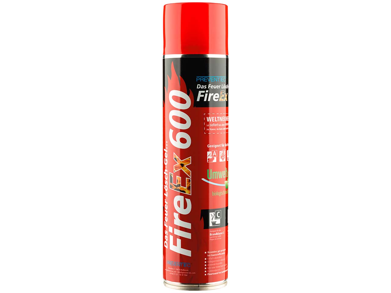 Prevento Feuerlöschspray "FireEx 600"