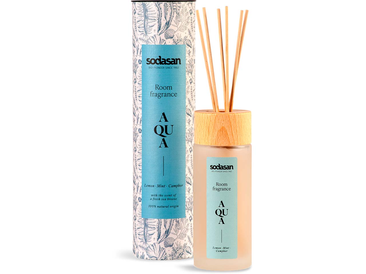 sodasan Raumduft "AQUA" Lemon/Mint/Camphor, 200 ml