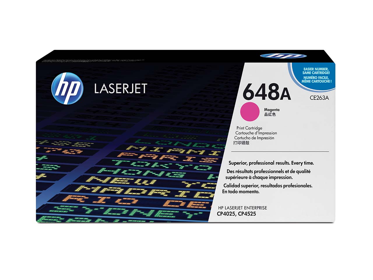 hp Druckkassette CE263A magenta