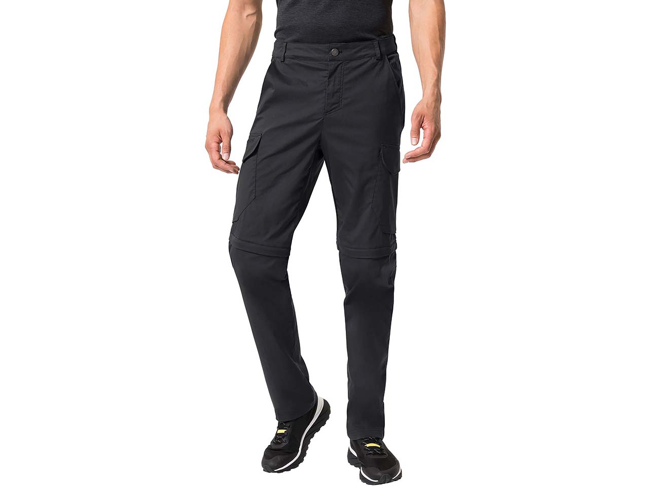 VAUDE Herren-Cargohose "Neyland ZO" mit zwei Beintaschen, black, Gr. 48