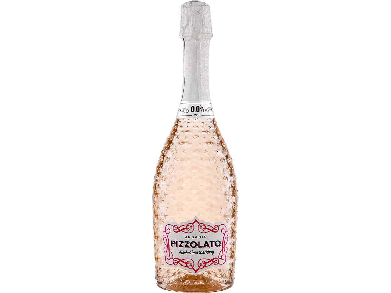 Alkoholfreier Bio-Rosé Spumate Pizzolato M-USE, 0,75 l