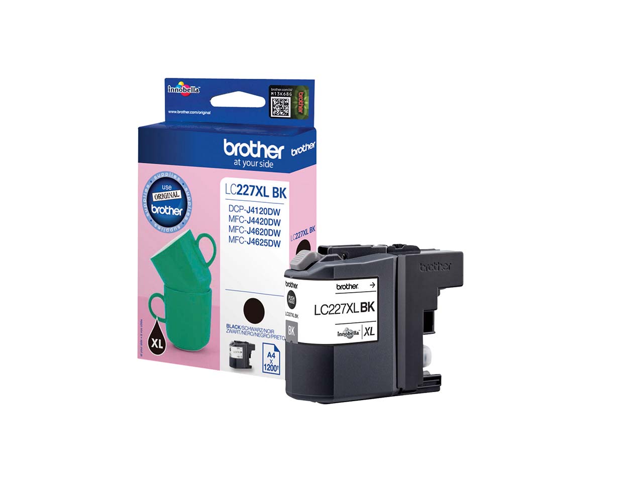 Brother Tintenpatrone LC227XLBK schwarz