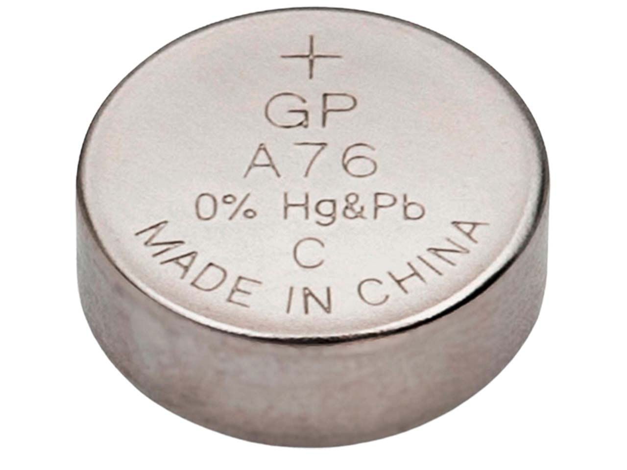 GP Battery Alkaline-Knopfzelle "76A", 1,5V, 2 Stk.