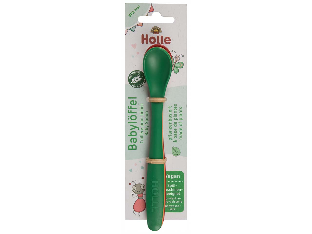 Holle Babylöffel 3er Set aus nachwachsenden Rohstoffen