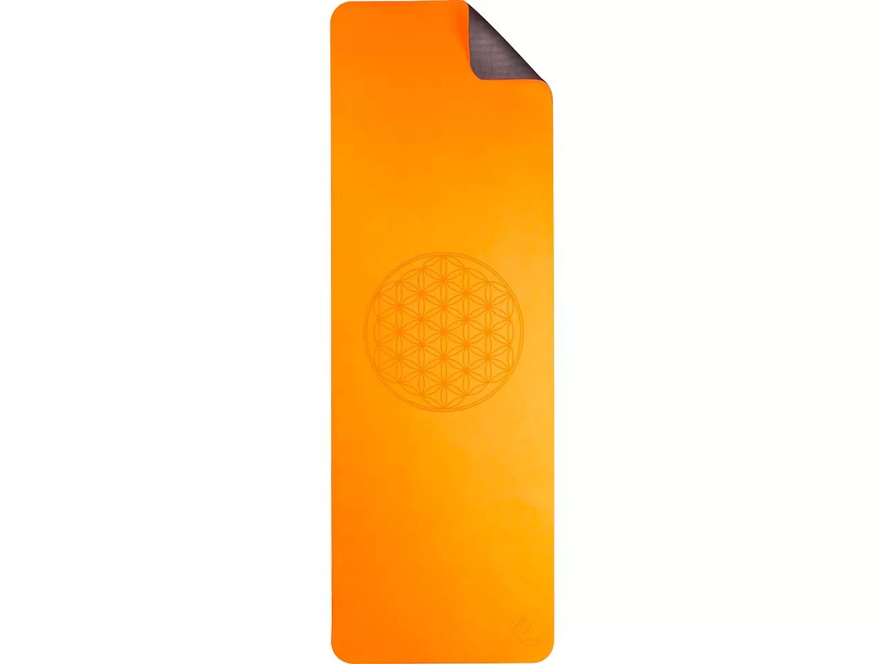 BERK Yogamatte aus TPE, 182 x 61 cm, orange