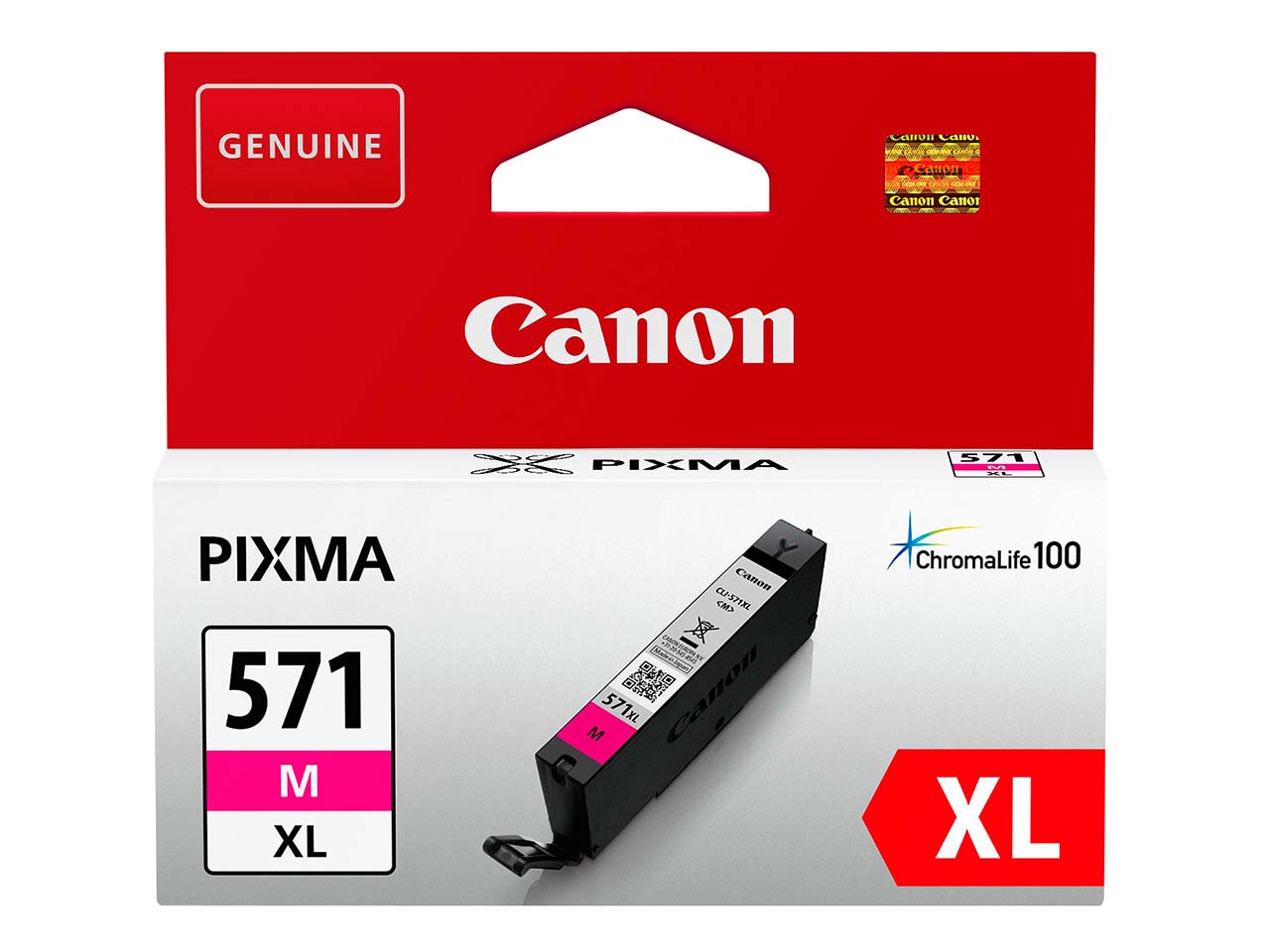 Canon Tintenpatrone CLI-571XLM magenta