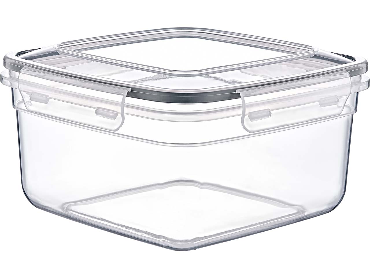 Frischhaltedose "BREMEN Q", transparent, 2400 ml