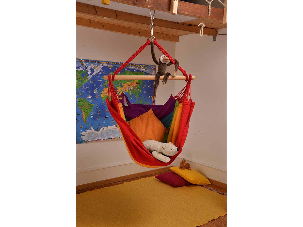 HängemattenGlück Kinderhängesitz 'ANJO' rainbow