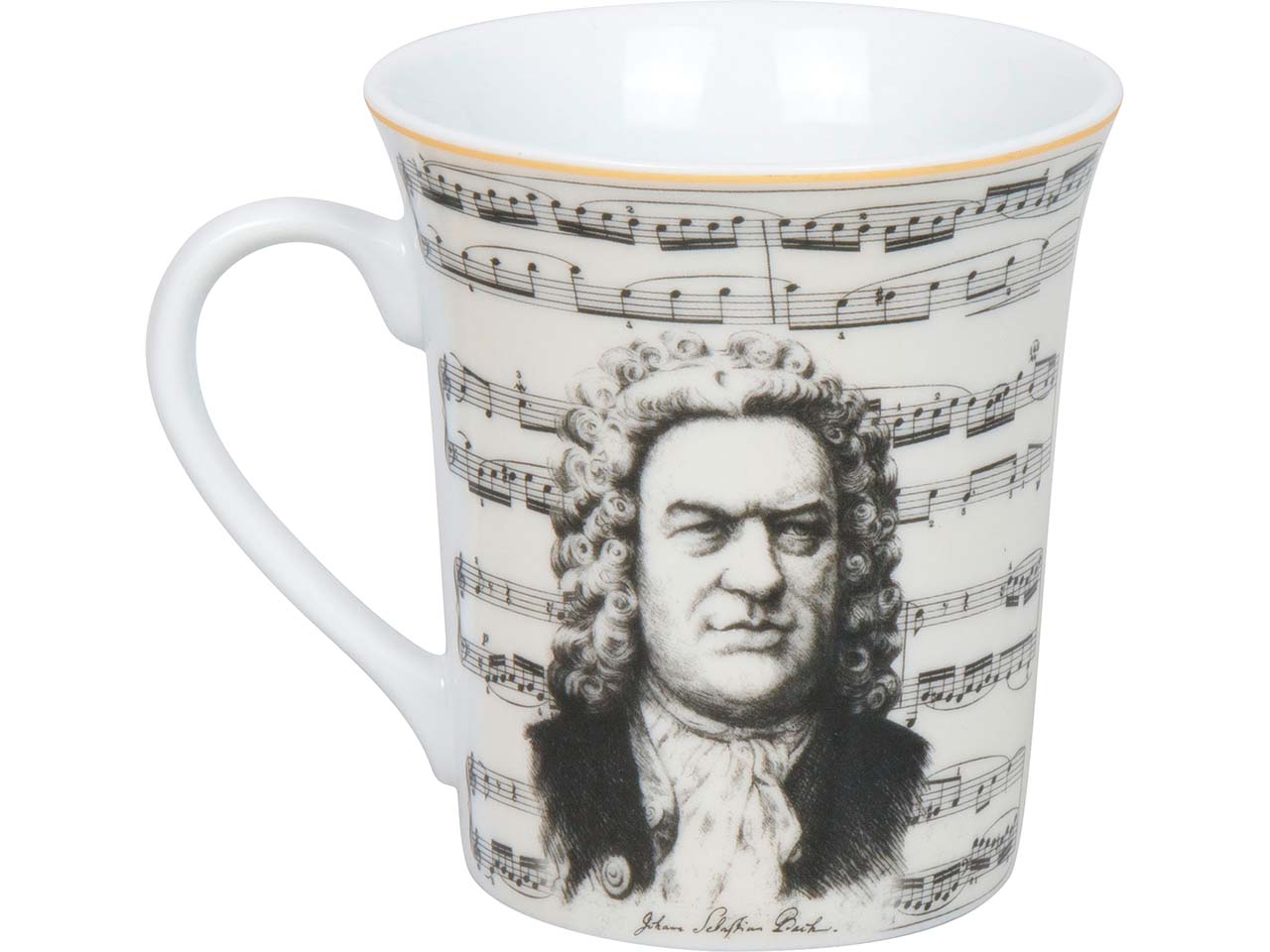 Könitz Tasse Komponisten "Bach"