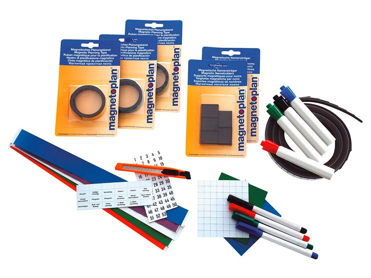 magnetoplan Zubehör-Set für Whiteboards