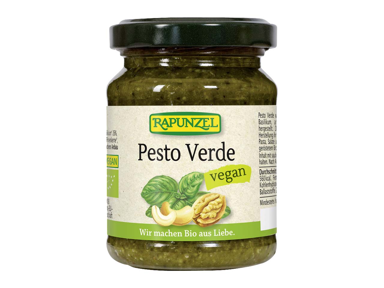 RAPUNZEL Bio-Pesto "Verde", 130 ml