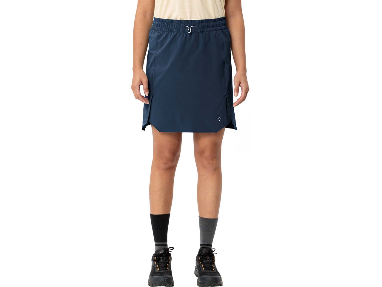 VAUDE Damen-Mini-Rock 'Skomer V' mit integrierter Innenhose, dark sea, Gr. 36