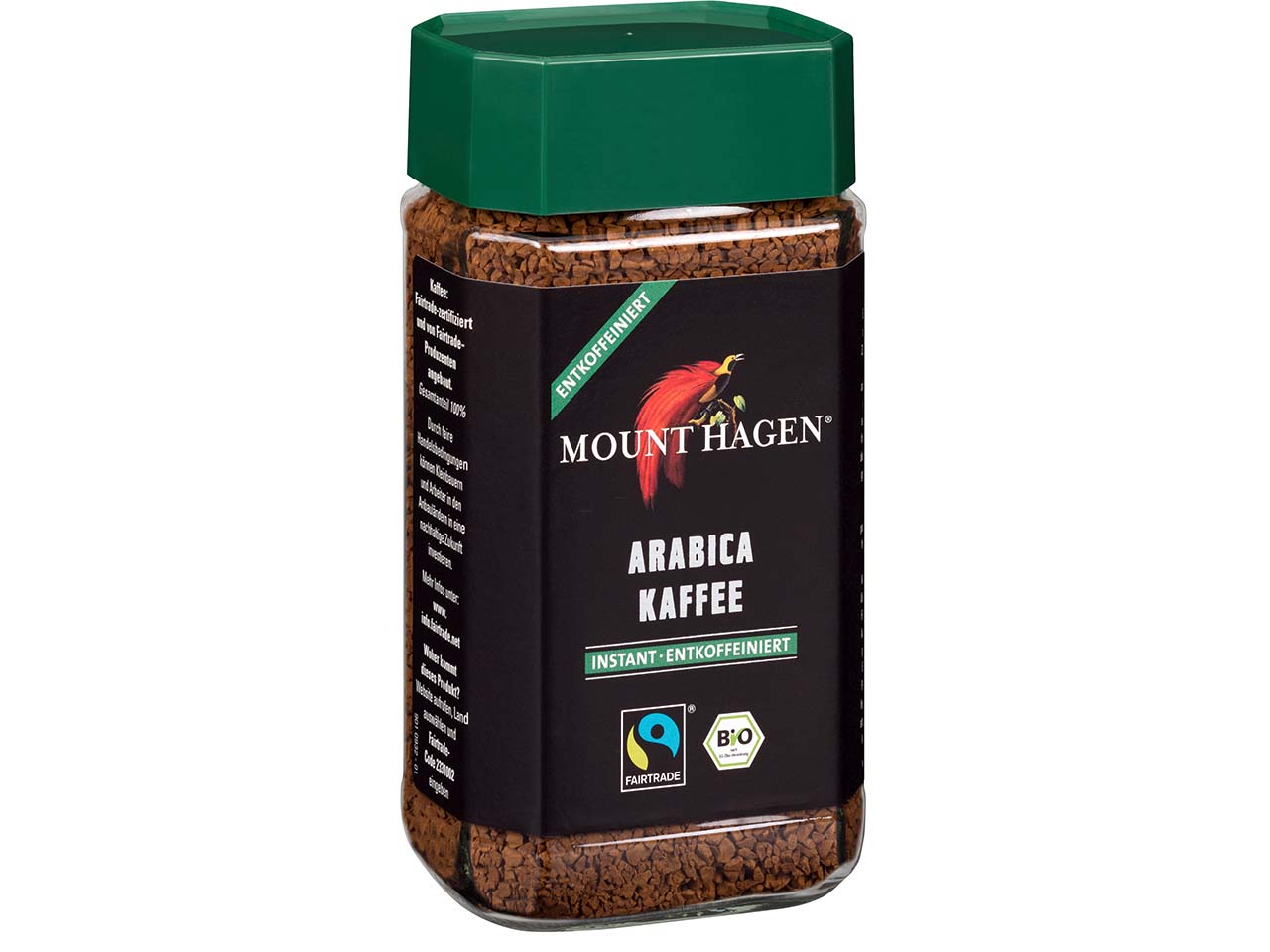Mount Hagen Bio-Instantkaffee, entkoffeiniert, 100 g