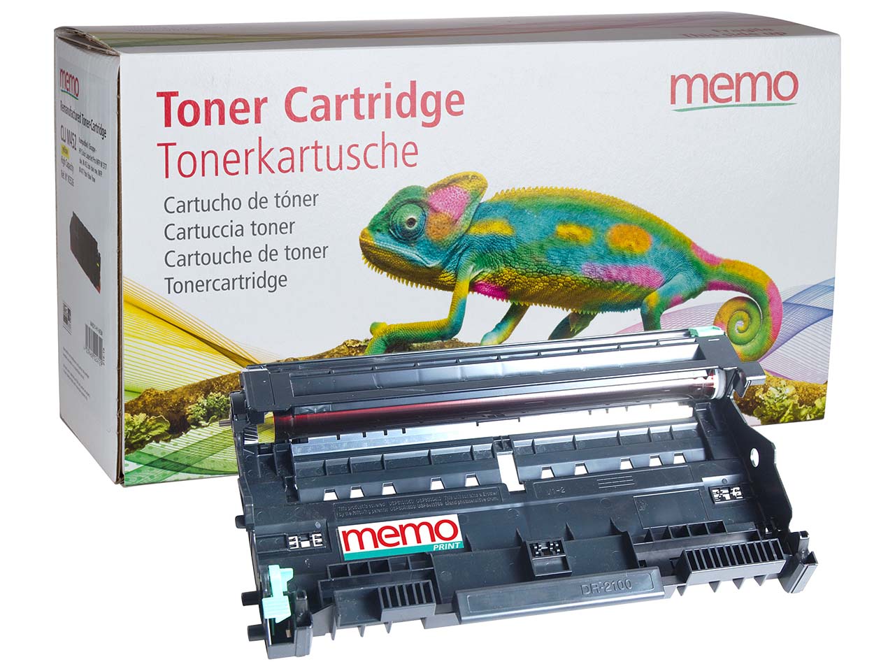 memo Trommel ersetzt Brother DR-2100