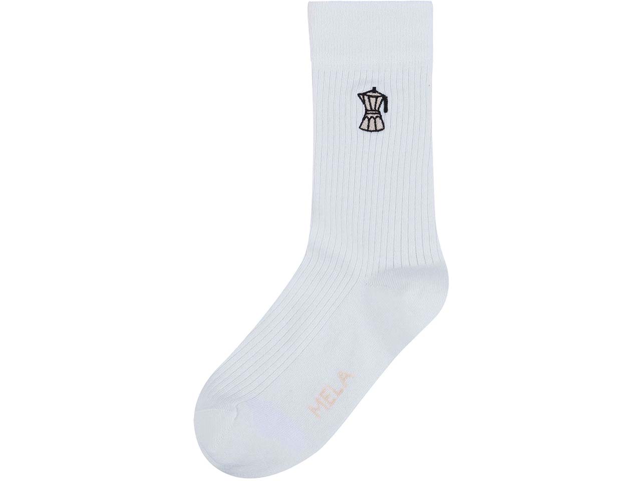 MELA Bio-Socken "Kaffee", gerippt, Gr. 43/46