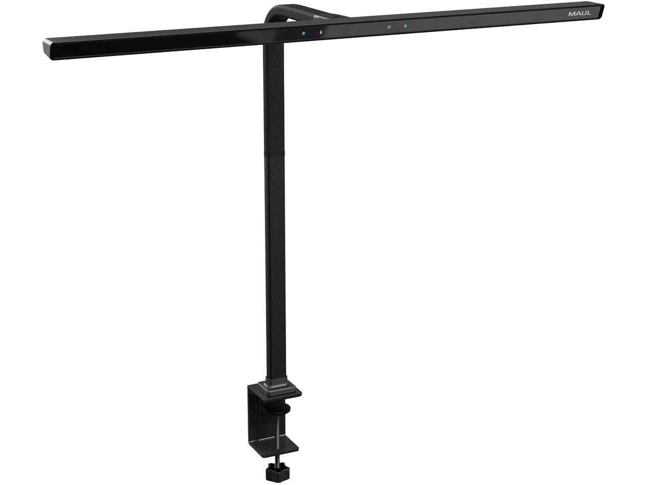 MAUL LED-Monitorleuchte "MAULgate" colour vario sensor, dimmbar, schwarz