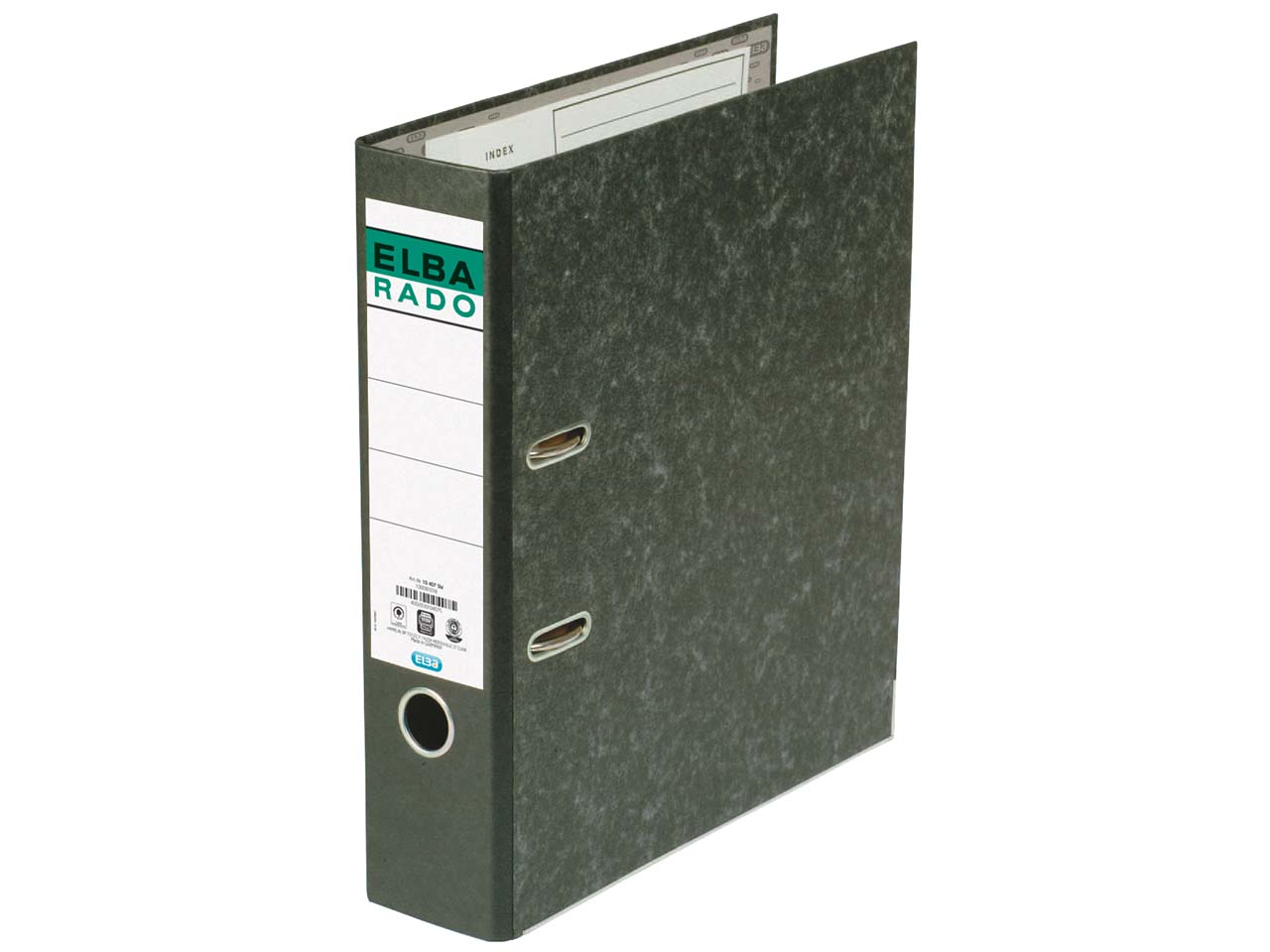 ELBA Ordner 8 cm schwarz