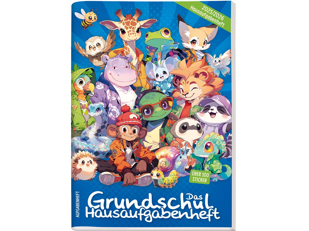 Häfft Grundschul-Hausaufgabenheft 2025/26 DIN A5, Rasselbande