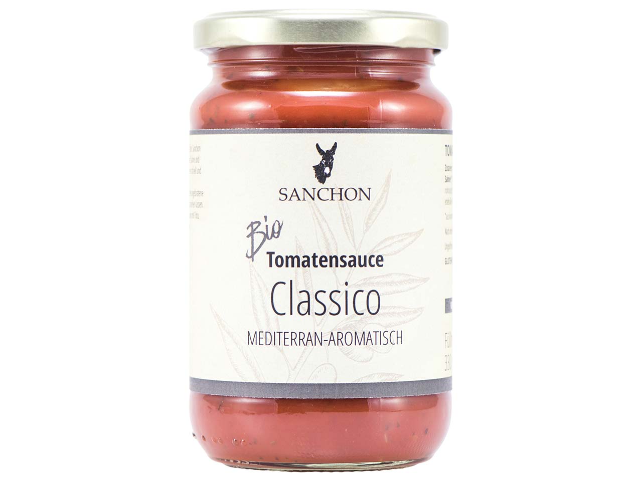 SANCHON Bio-Tomatensauce 'Classico' 330 ml