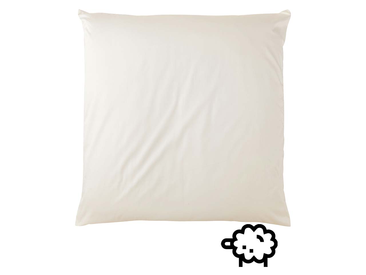 Prolana Schurwoll-Kissen 80x80cm S.1400g SSW-Kügel.