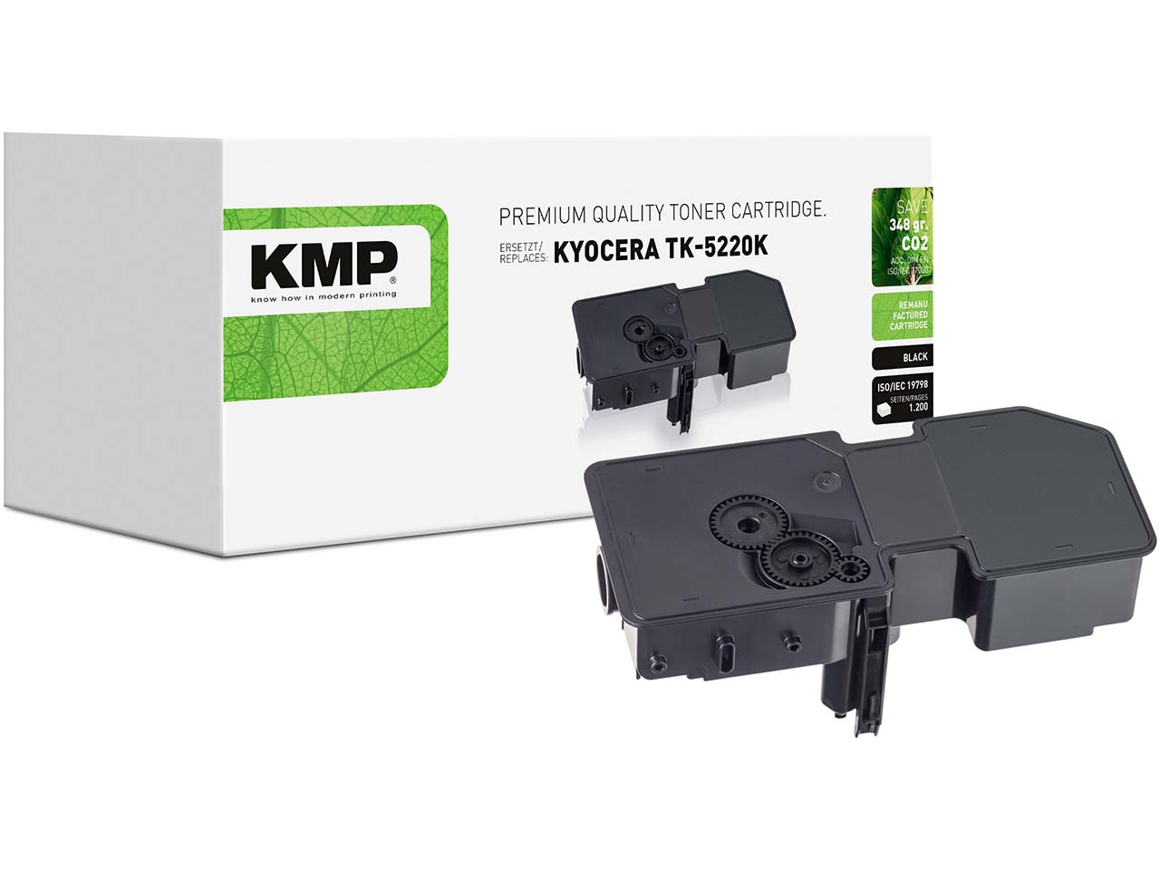 KMP Toner ersetzt Kyocera TK-5220K schwarz