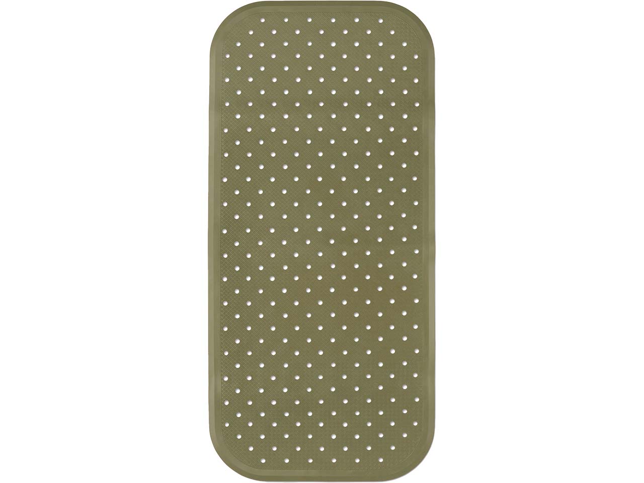 Fair Zone Badewanneneinlage aus Naturkautschuk, olive