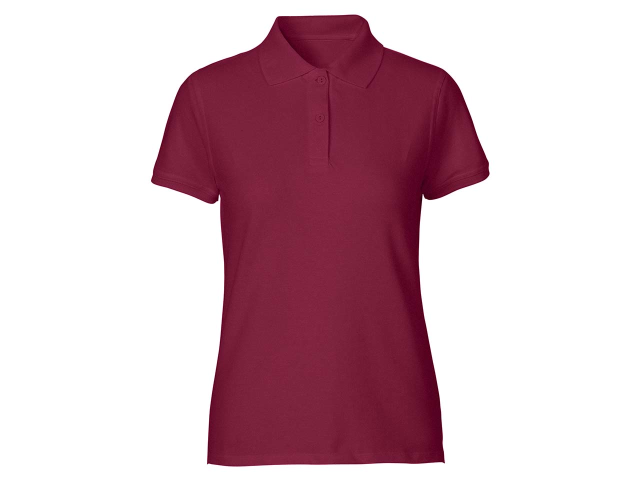 Neutral Bio-Damen-Poloshirt, 235 g/m² bordeaux, Gr. XS