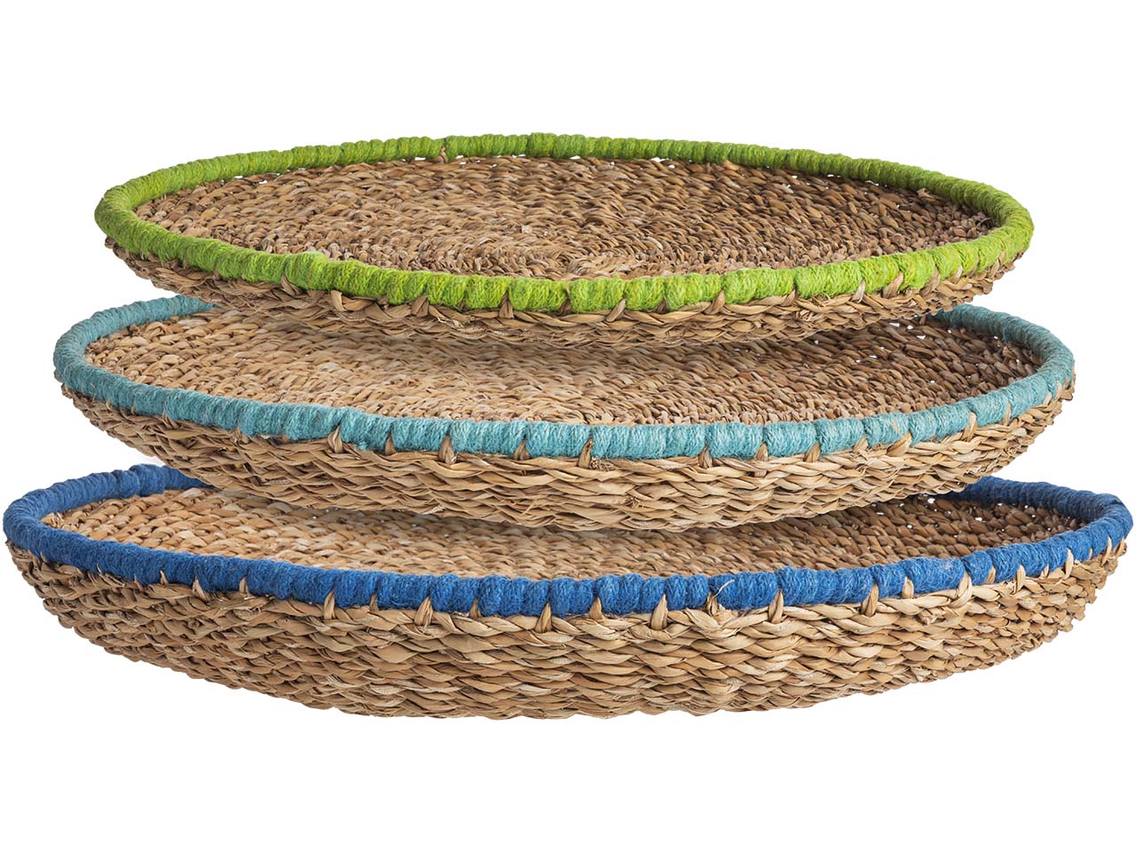 tranquillo 3er-Set Tabletts "SEAWEED"