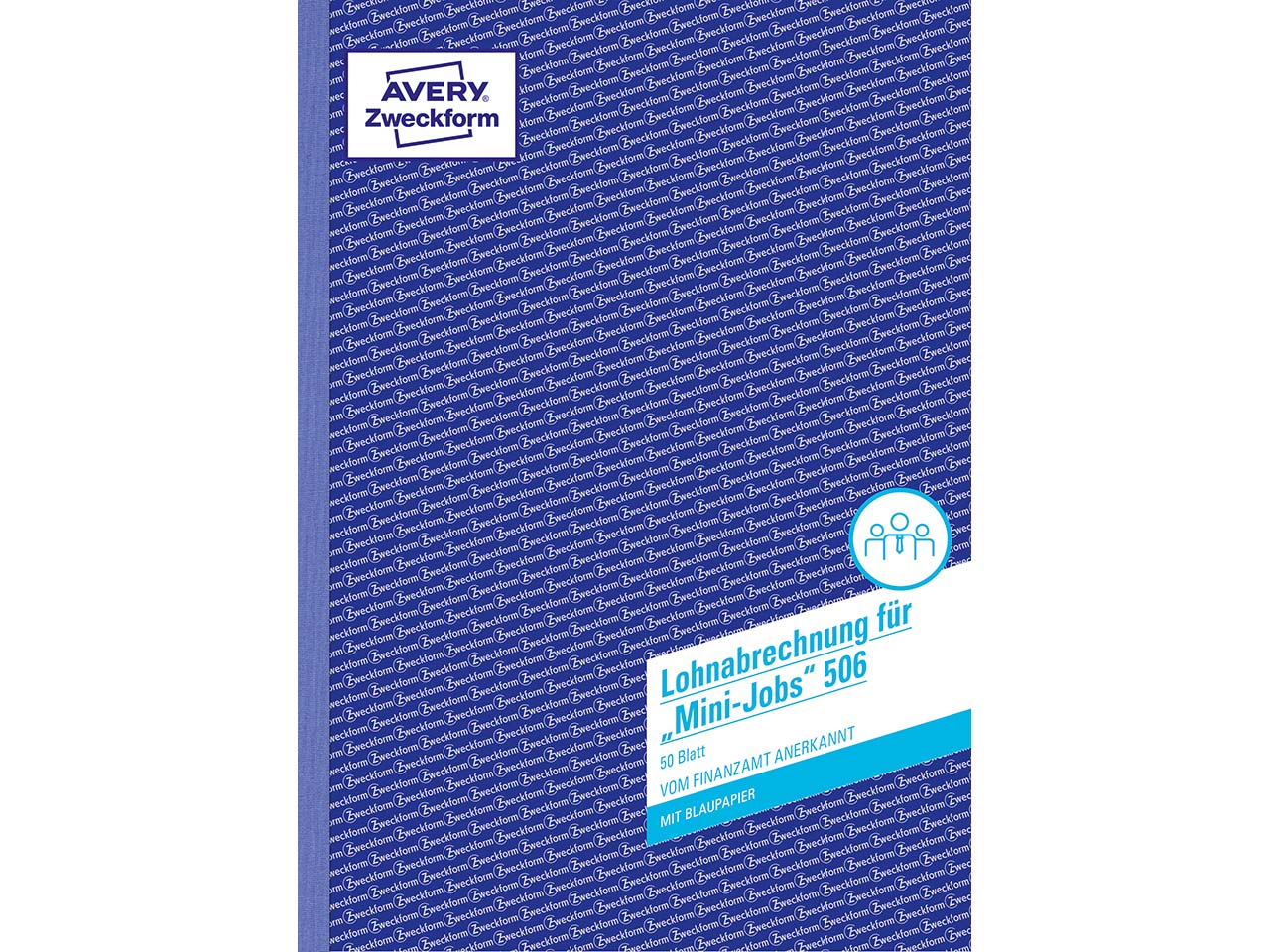 Avery Zweckform Formularbuch '506' Lohnabrechnung Minijobs ECF
