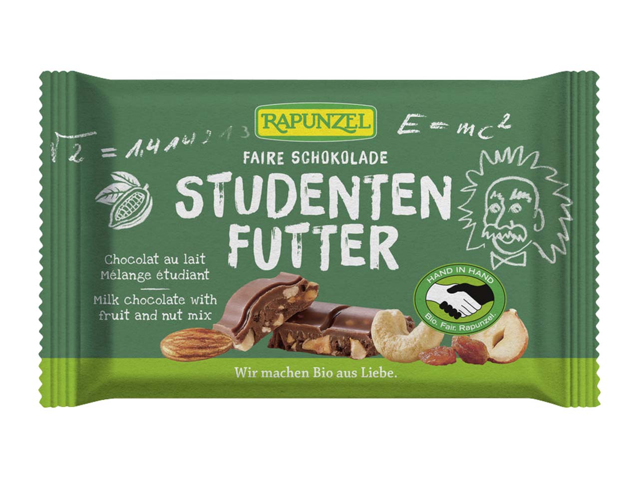 RAPUNZEL Bio-Schokolade "Studentenfutter", 200 g
