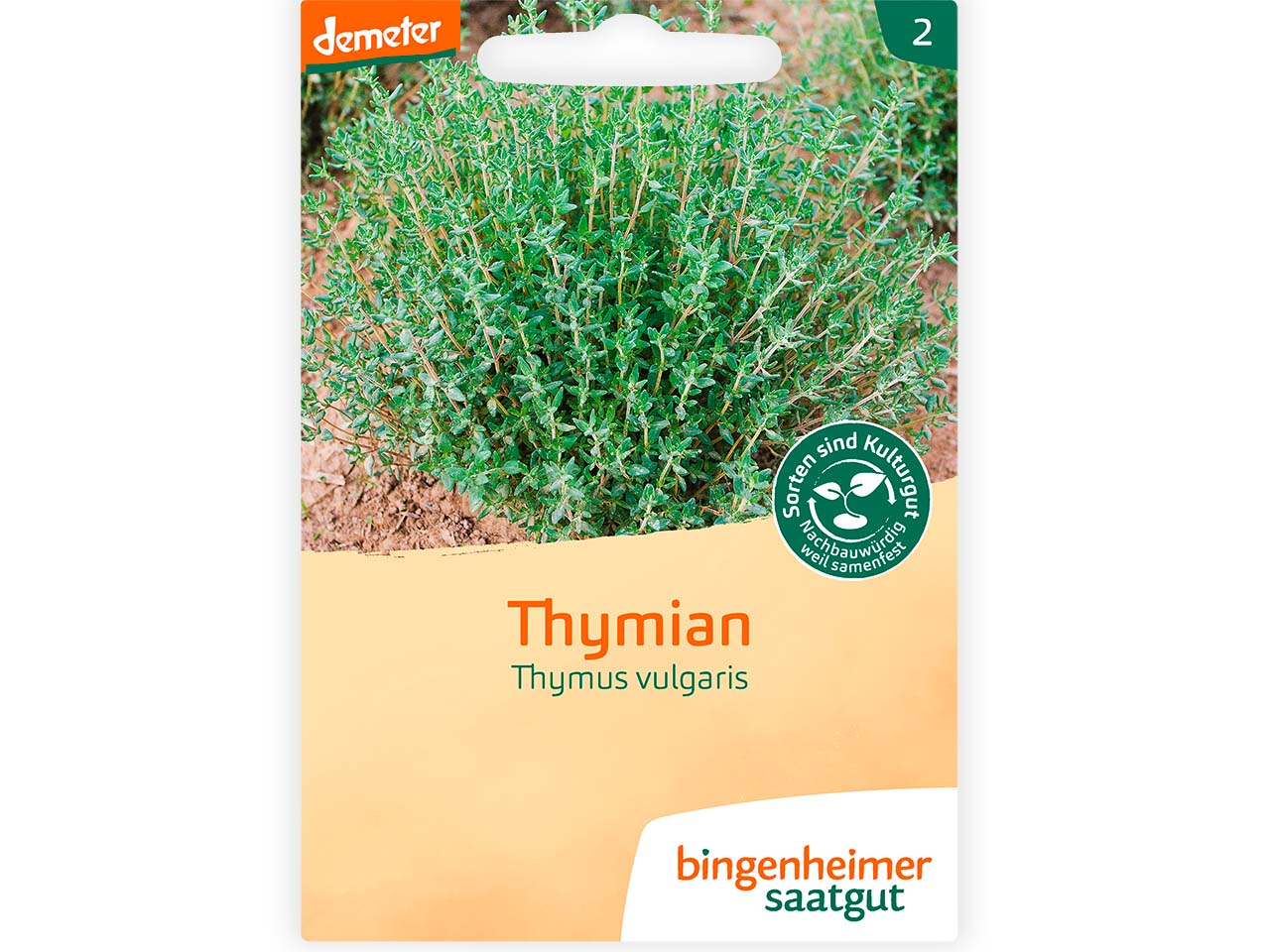 bingenheimer saatgut Bio-Samen Thymian, 1 Stk.