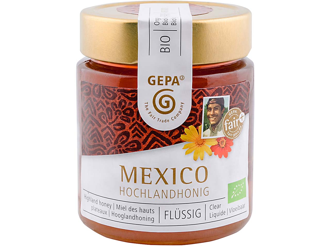 GEPA Bio-Hochland-Honig "Mexico", flüssig, 500 g