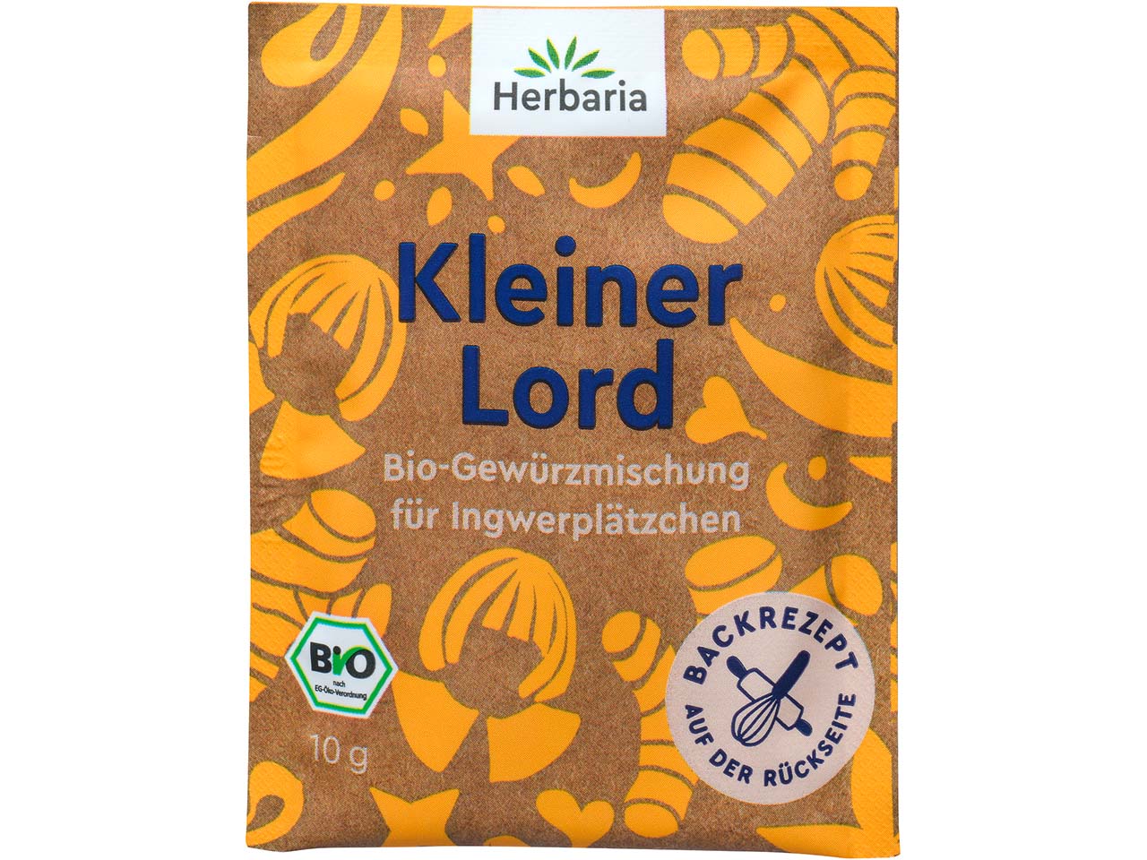 Herbaria Bio-Gewürzmischung für Ingwerplätzchen "Kleiner Lord", 10 g