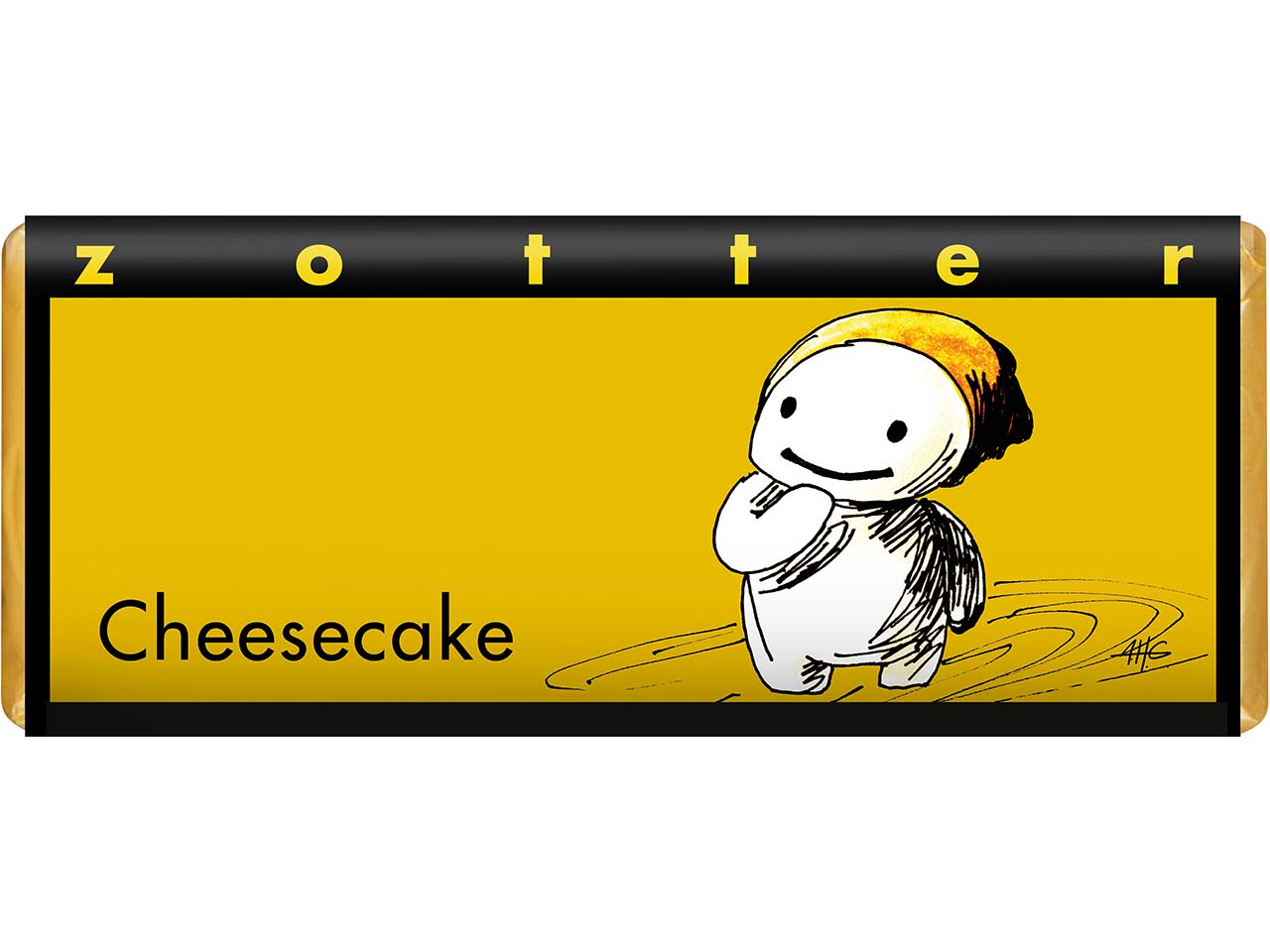 Zotter Bio-Vollmilch-Schokolade "Cheesecake", 70 g