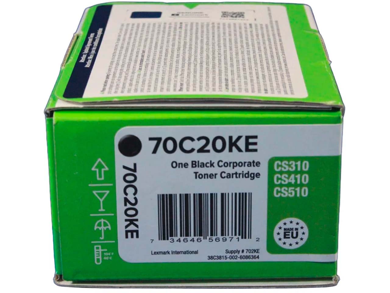 Lexmark Druckkassette 70C20KE "Corporate" schwarz